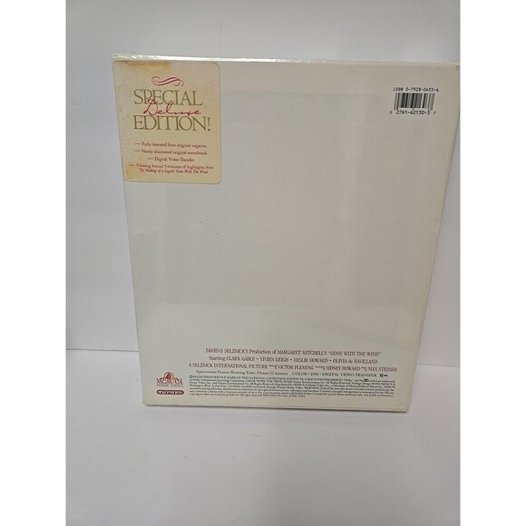 NEW Gone With The Wind Special Deluxe Edition In Color VHS With Highlights - Picture 4 of 6